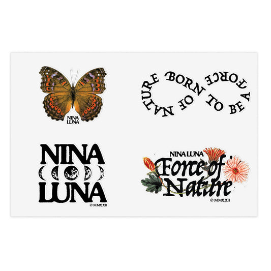 Nina Luna 4-Sticker Sheet