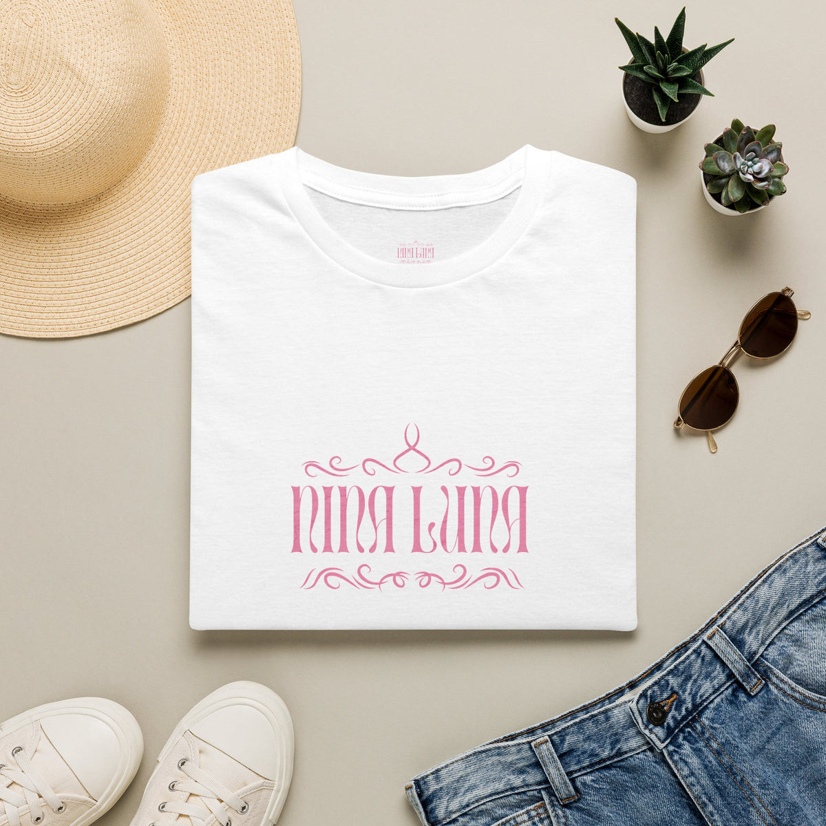Nina Luna Logo Unisex Softstyle T-Shirt
