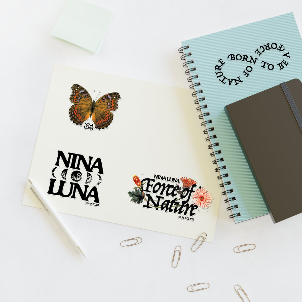Nina Luna 4-Sticker Sheet