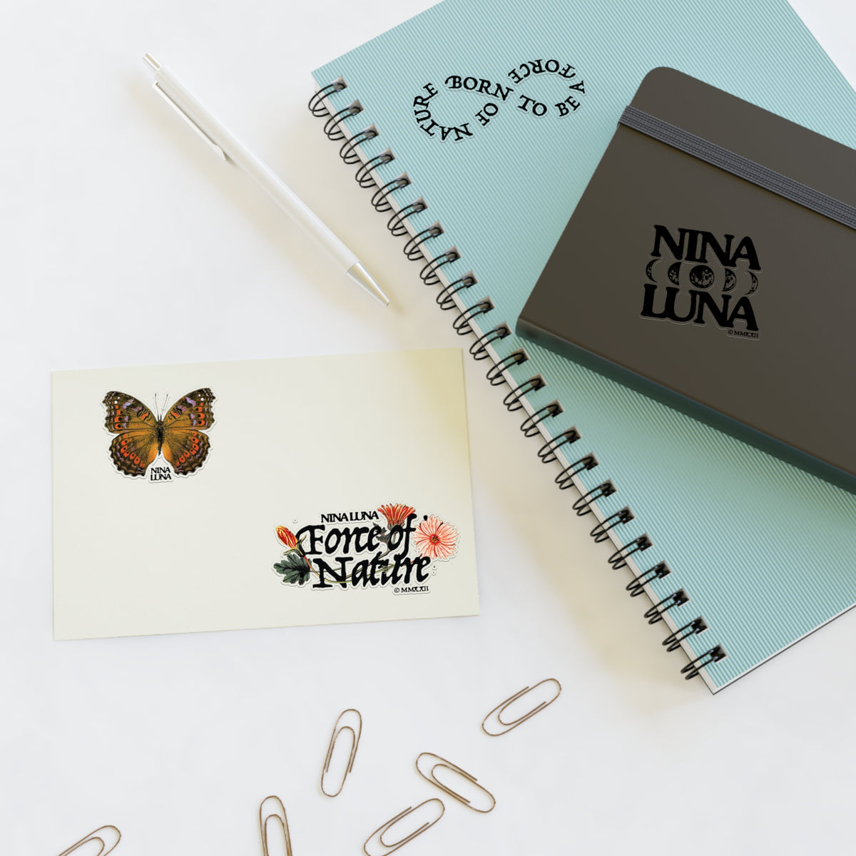 Nina Luna 4-Sticker Sheet